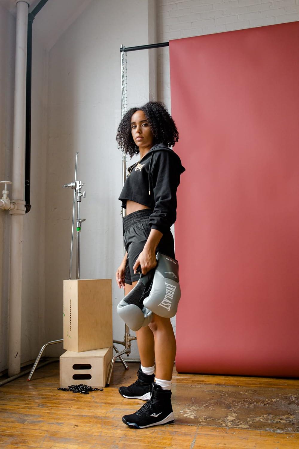 Everlast Unisex Adult Boxing Gloves 1910 Classic 16oz - Black