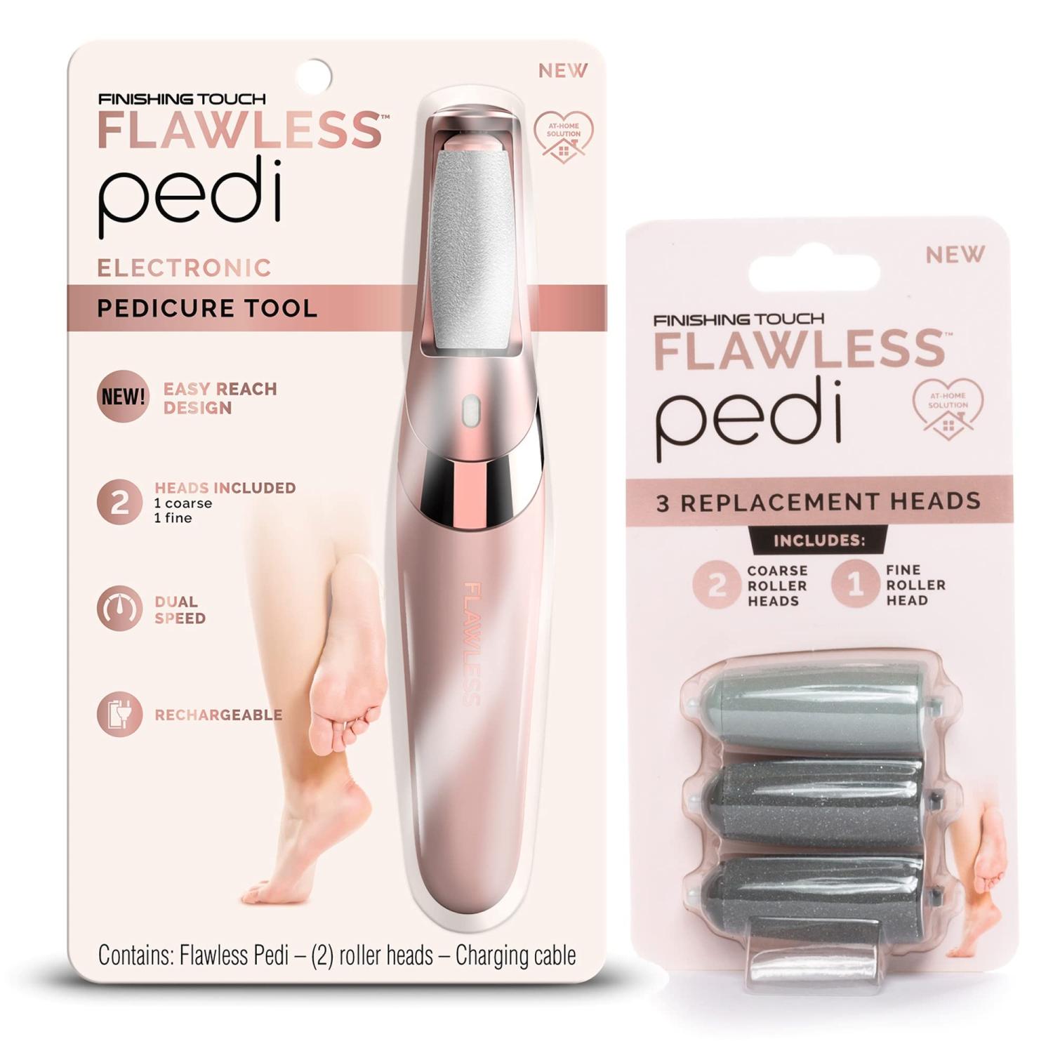 Finishing Touch Flawless Pedi Electronic Tool File and Callus Remover