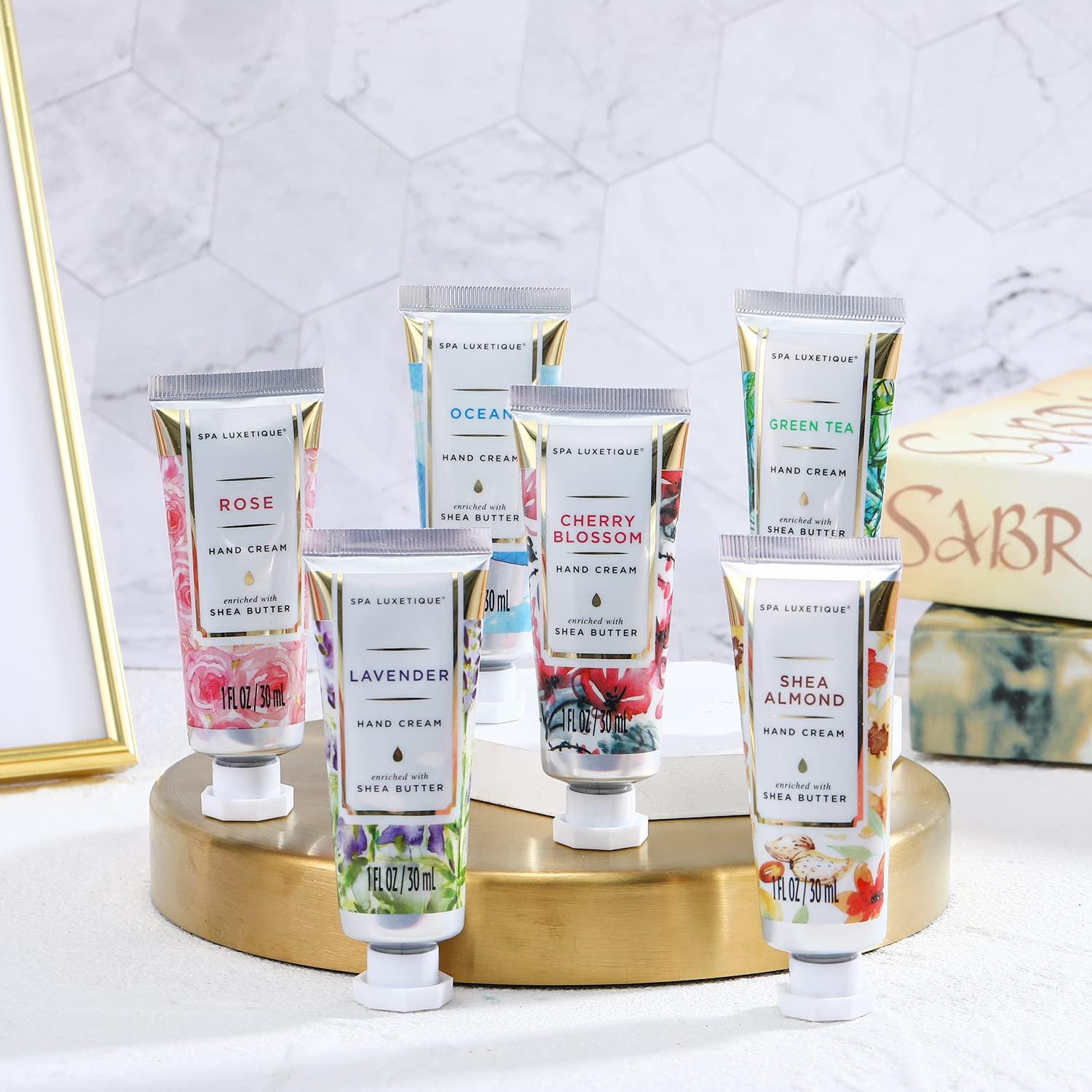 Spa Luxetique Hand Cream Gift Set, Hand Cream for Women, Travel Size