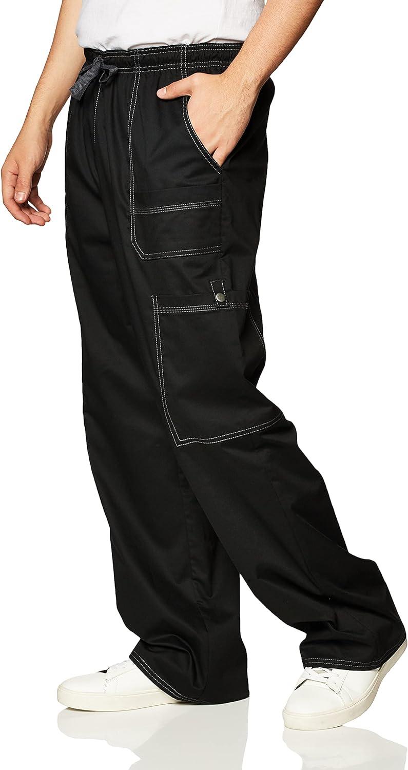 Dickies Gen Flex Men Scrubs Pant 81003 XX-Large Big Black