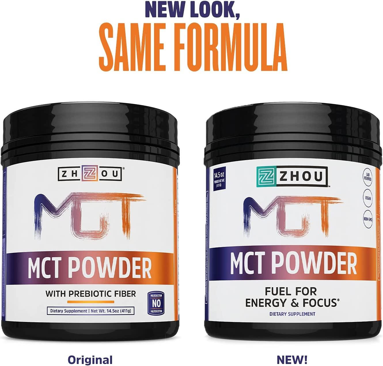 Zhou Nutrition Collagen Peptides Hydrolyzed Protein Unflavored 1.1 lbs