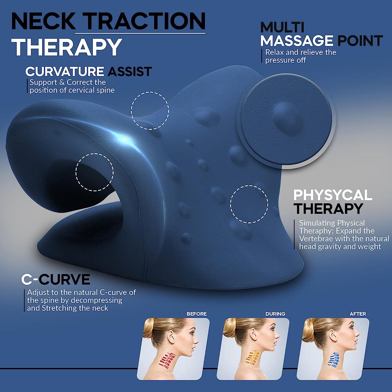 FSA Neck Massager with Heat for Neck Pain Fatigue Relief FSA or HSA  Eligible 751501635115