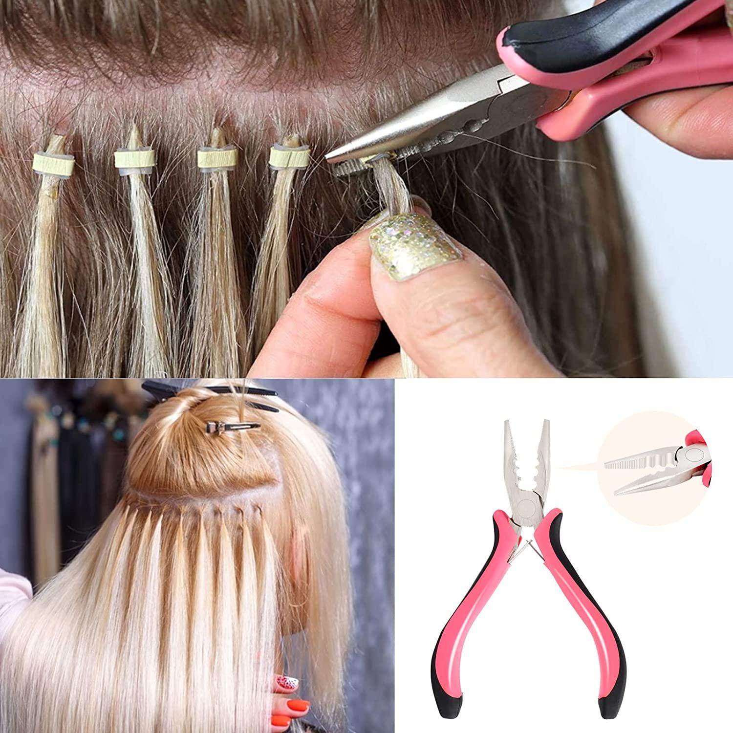 Flat Mouth Hair Extension Pliers for Removing Micro Rings, Nano