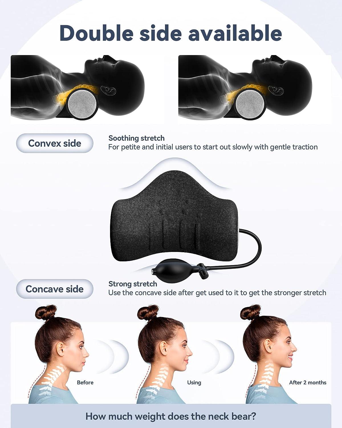 Neck And Back Relaxer, Portable Cervical Traction Device Neck