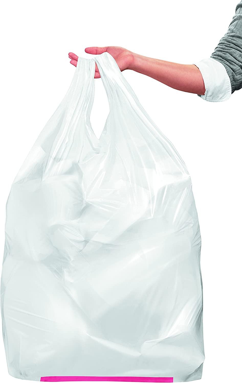 Hippo Sak Handle Trash Bag, with Power Strip, 13 Gallon Tall Kitchen