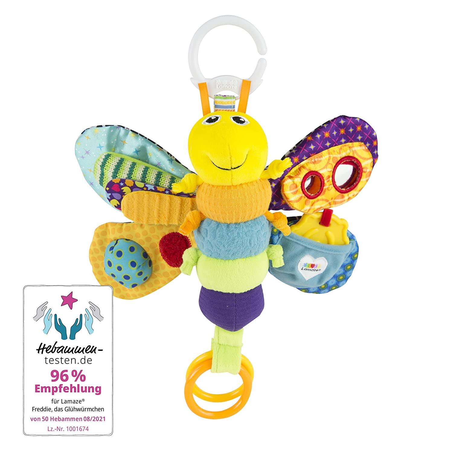Lamaze Freddie The Firefly Clip-On Stroller Toy Interactive Baby