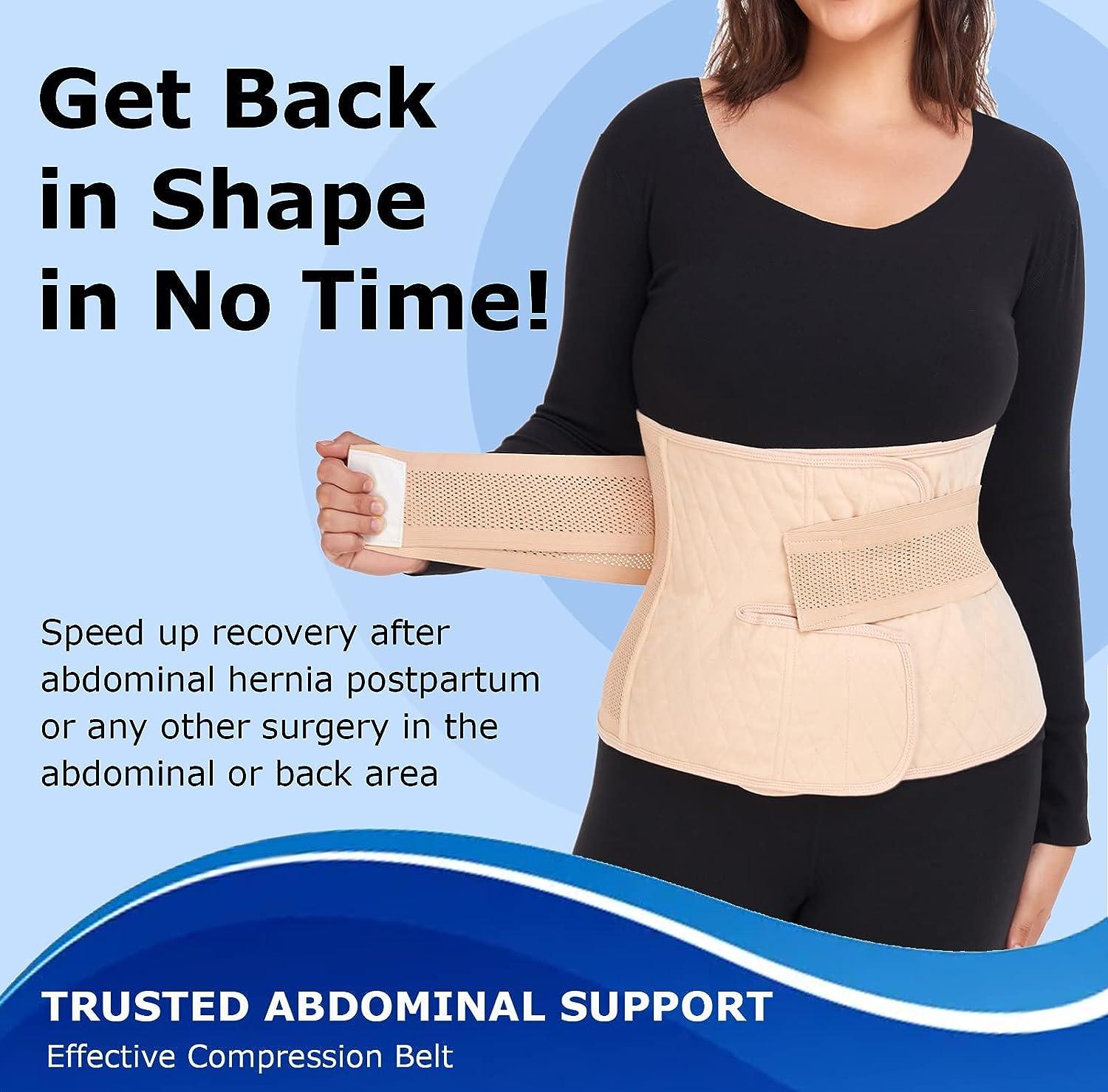 Abdominal Binder Post Surgery for Men and Women, Postpartum Belly