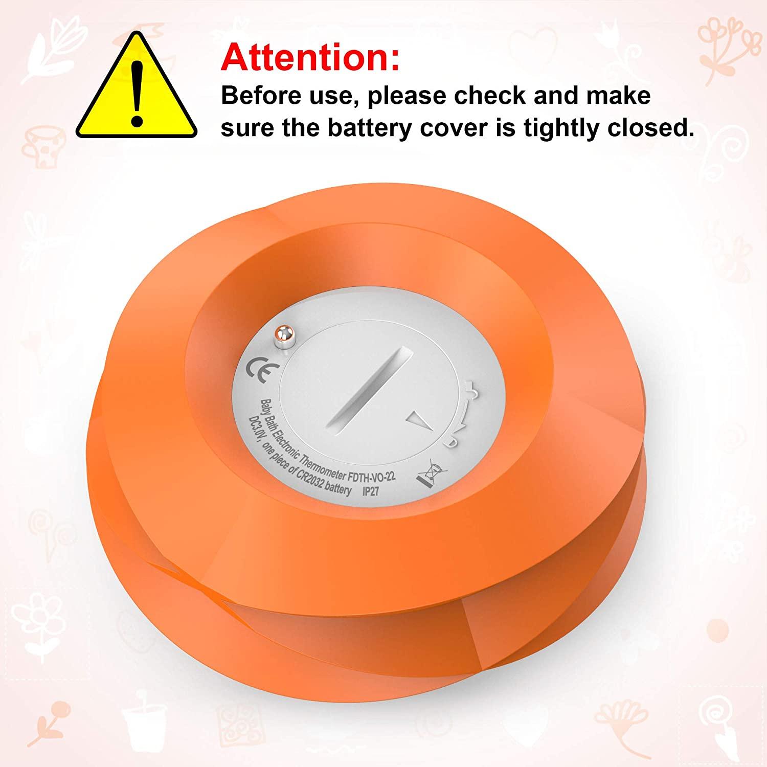 Mothermed Baby Bath Thermometer and Baby Bathtub Thermometers and