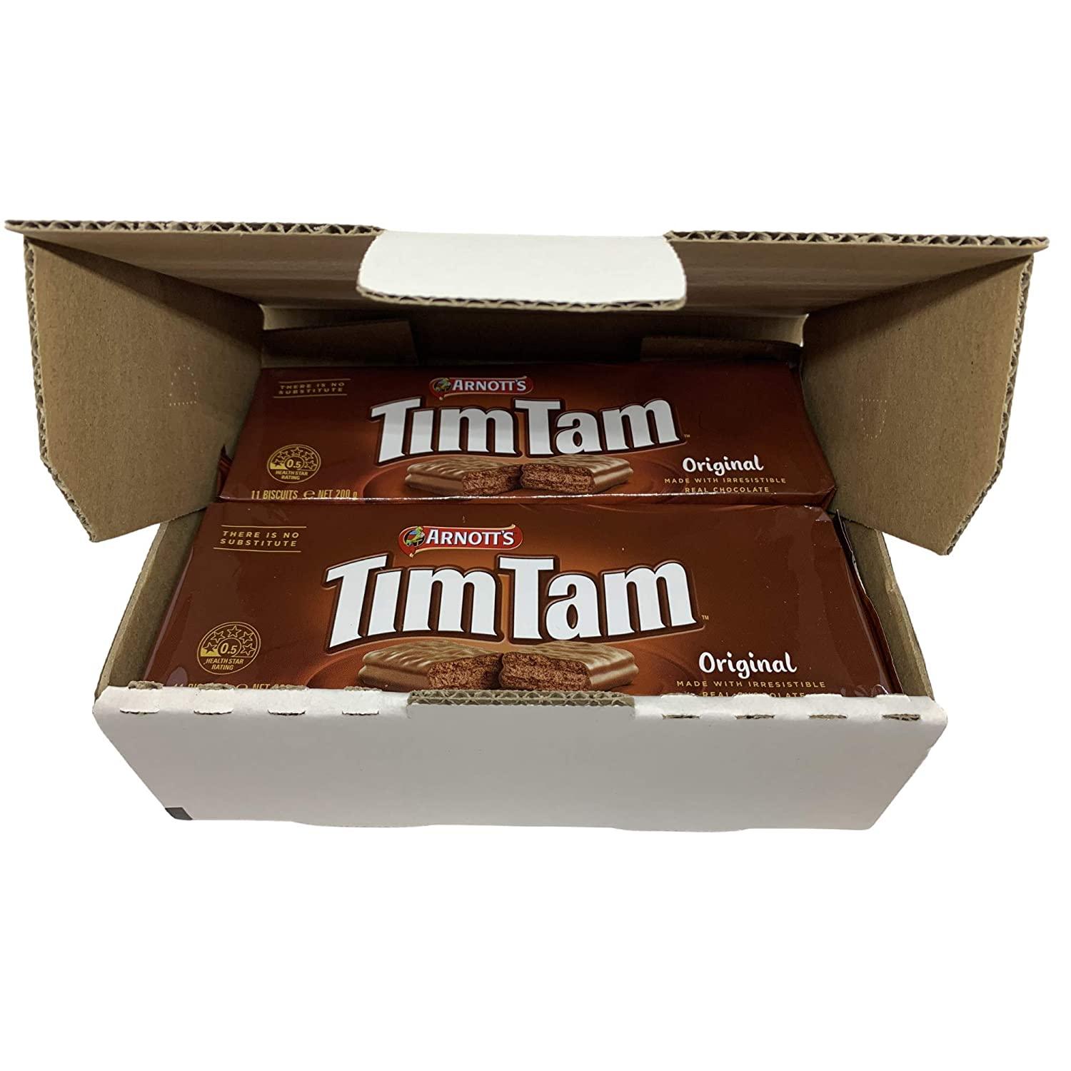 Arnott's Tim Tam Original Australian Chocolate Biscuits (4 Pack ...