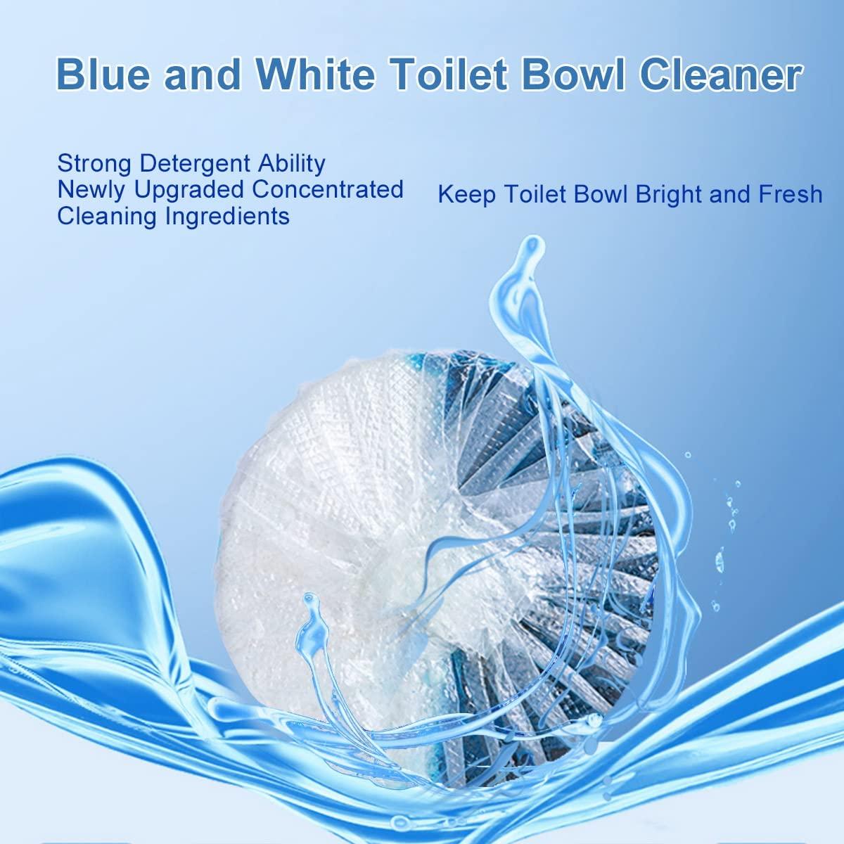 KIISSIISO Toilet Bowl Cleaner Tablets,Automatic Toilet Tank Cleaners 28  PACK,Ultra Clean Toilet Tablets(Blue