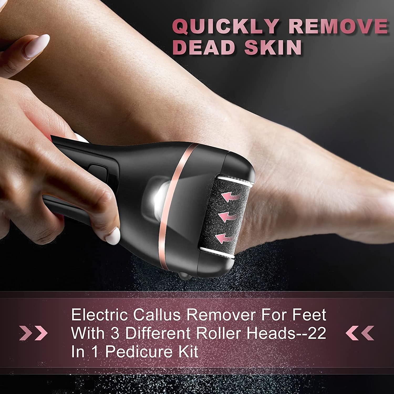 Electric Pedicure Tools Foot Care Tool Hard Dry Dead Cuticle Skin Remover  Pedicure Care Grinding Foot File for Foot Heel Skin