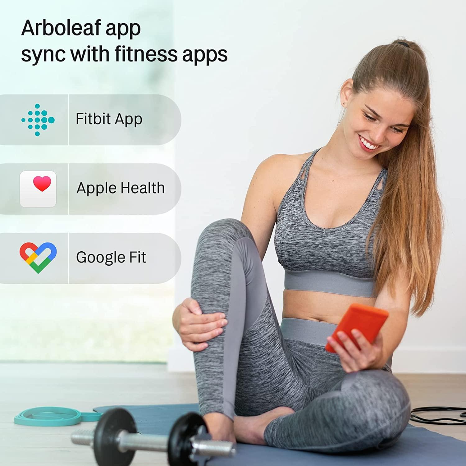 Arboleaf Digital Scale, Bluetooth Smart Scale Scales for Body Weight