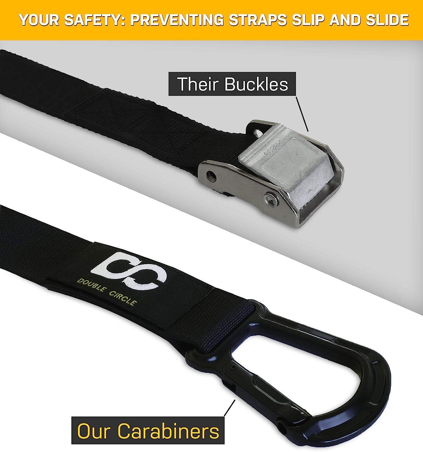 Double Circle Quick Adjust Numbered Straps for Gymnastic Rings