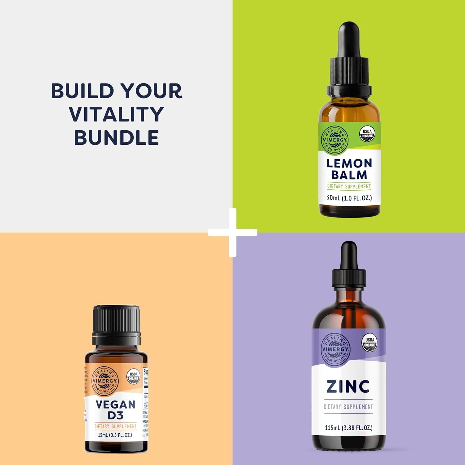 Vimergy USDA Organic B12 Liquid Supplement 30ml 1 Fl Oz (Pack of 1)