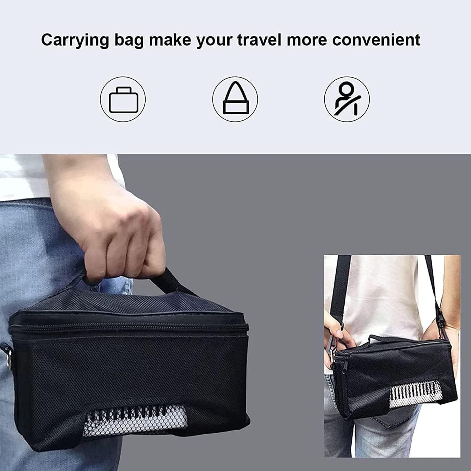 Portable insulin cooler outlet