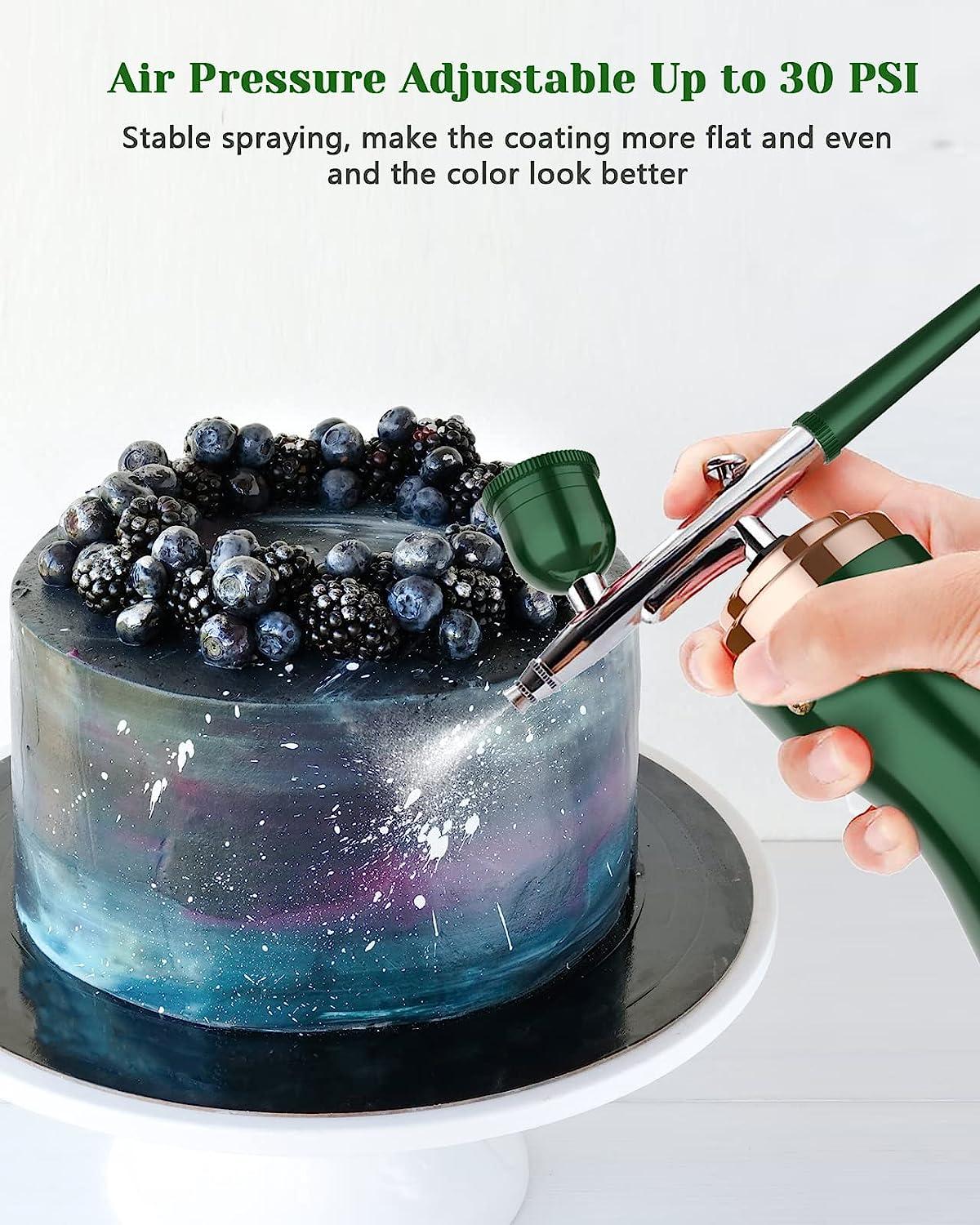 Airbrush Kit Draagbare Draadloze Air Brush Pistool Set Oplaadbare Handheld met Luchtcompressor voor Model, Nail, Tattoo, Cake Decorating