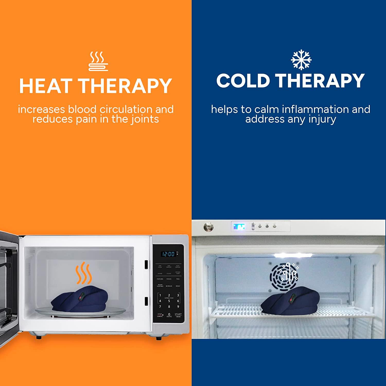 SunnyBay Neck Heating Pad Microwavable HandsFree Microwave Heating