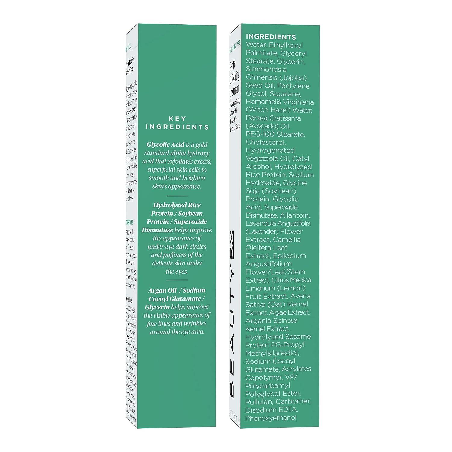 BeautyRx Gentle Exfoliating Eye Therapy Cream