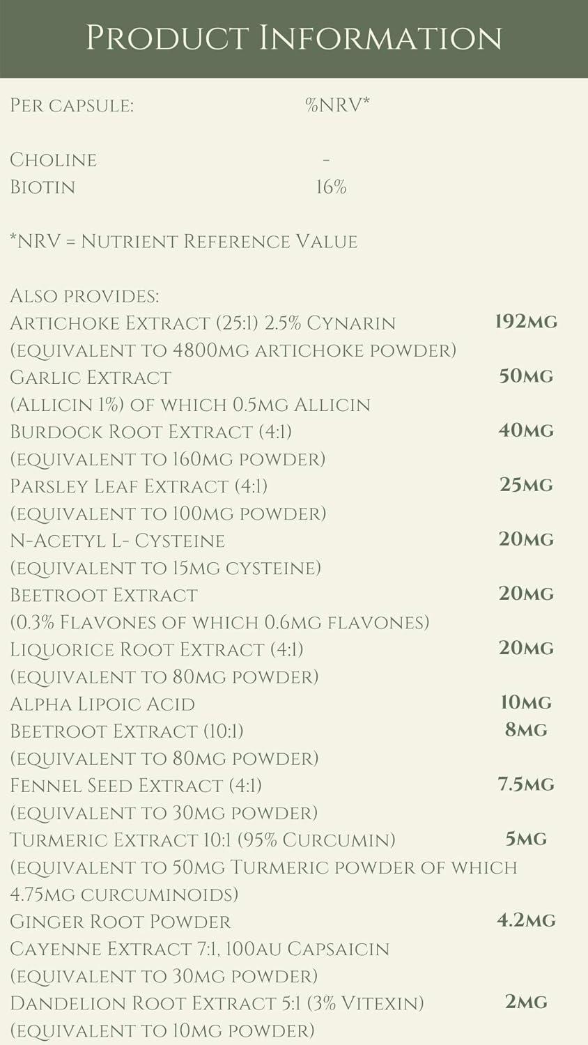 Complementary Supplements Liver Support Complex Liver and