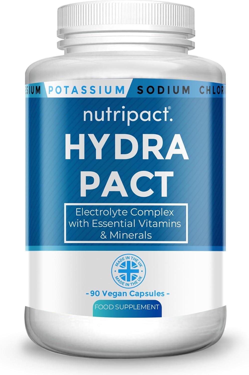 Hydra Pact Electrolytes Complex 90 Vegan Capsules High Strength