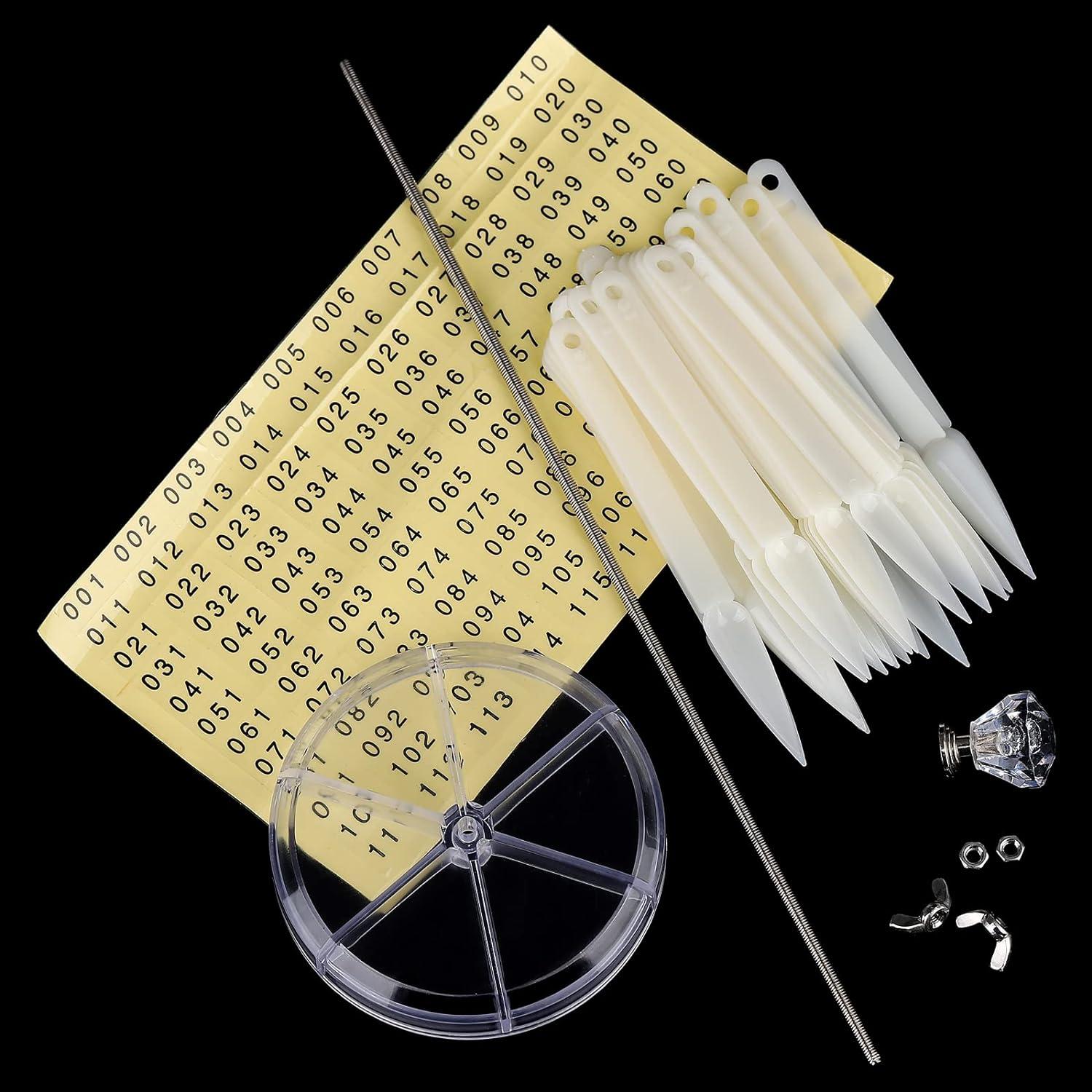 BNG Nail Color Wheel Display - 120pcs Professional Fan-shaped Stiletto ...