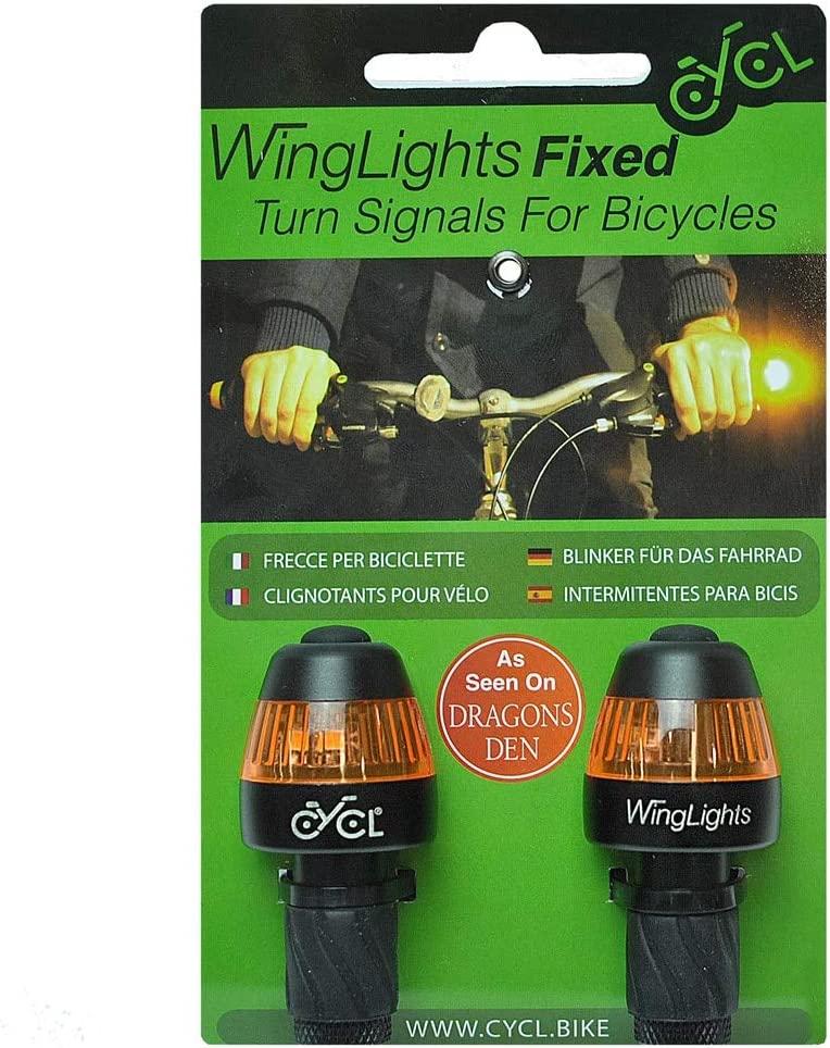 CYCL Wing Lights Fixed V3 - Turning Signals for Bicycle Turn