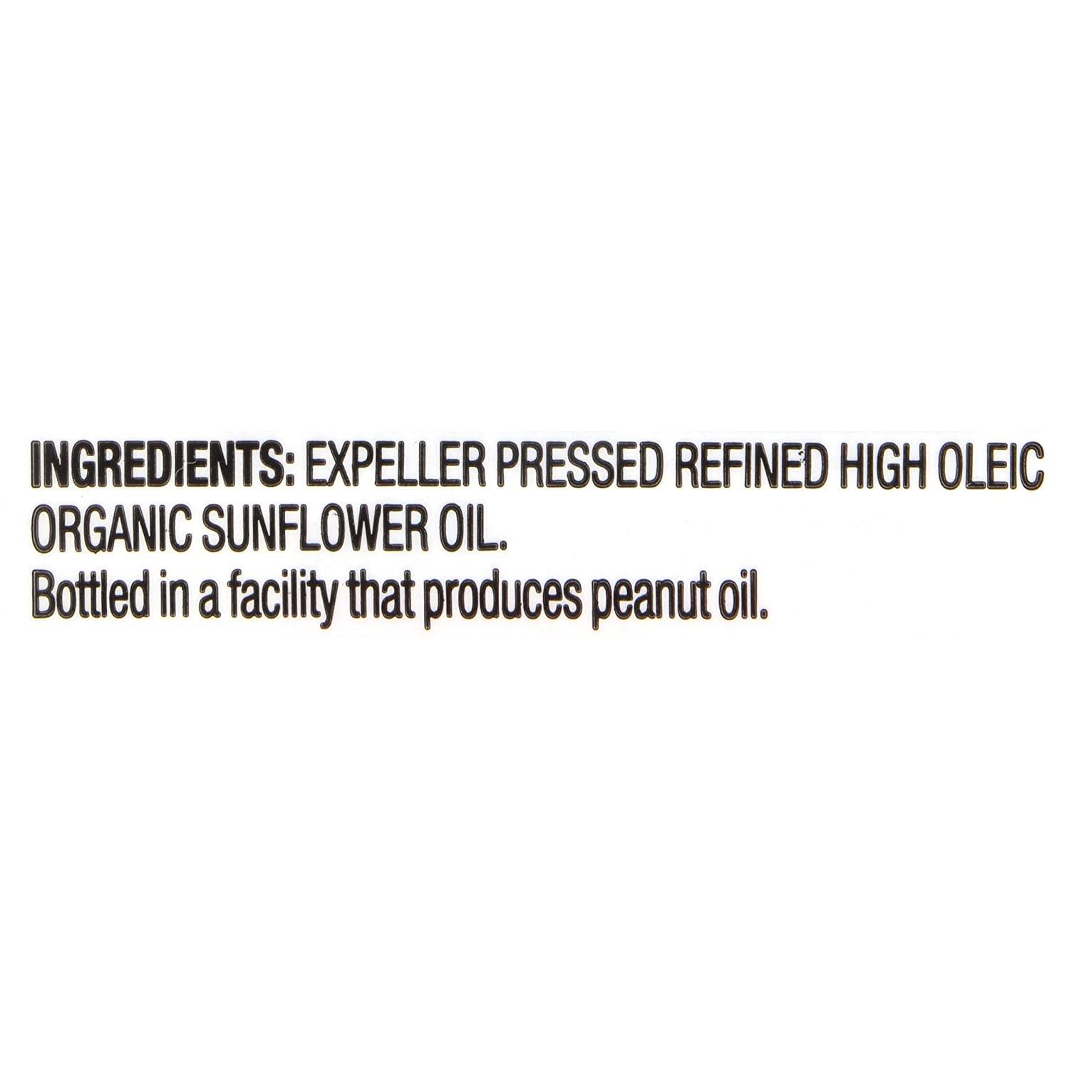 Spectrum Organic High Heat Sunflower Oil 16 fl oz