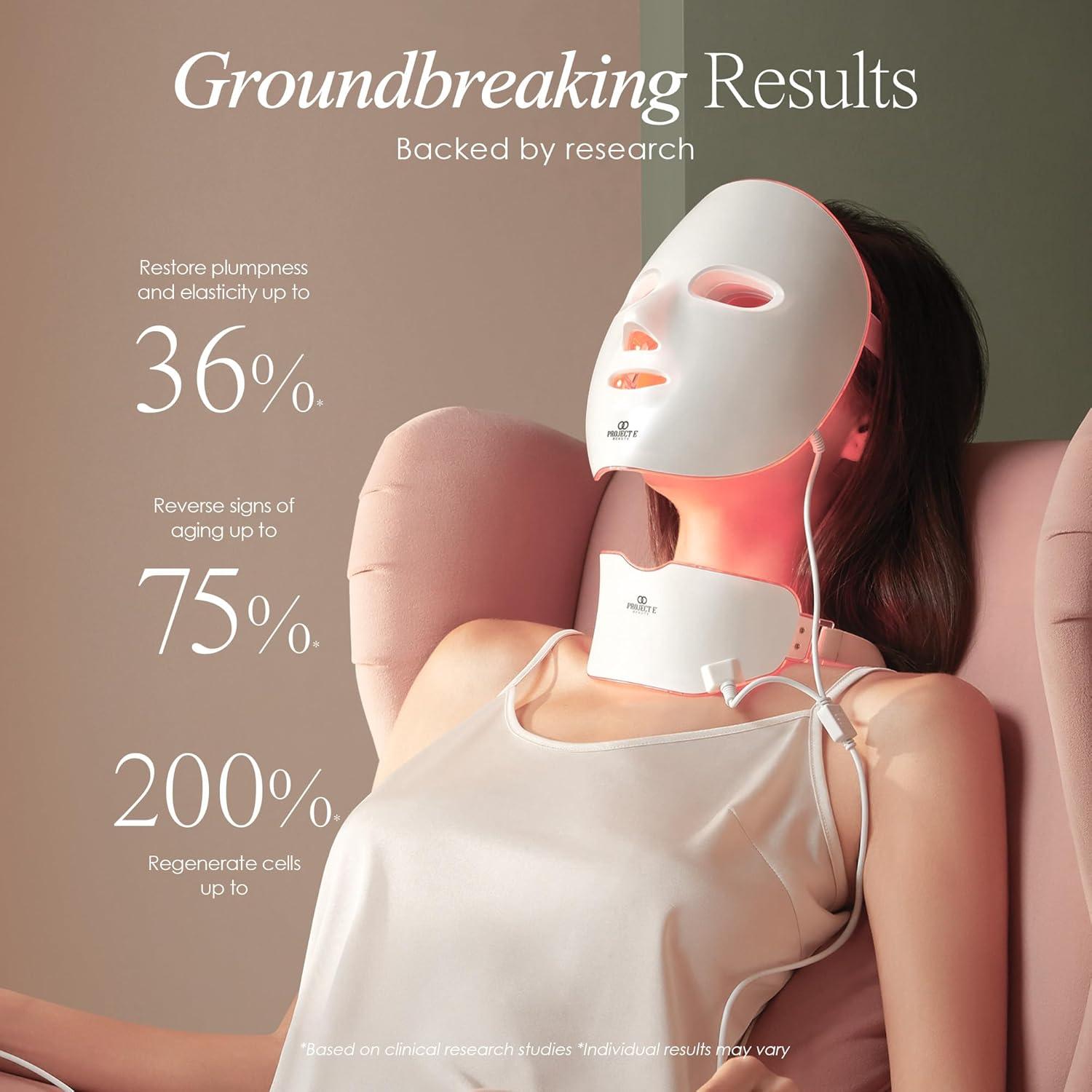 Project E Beauty Photon Skin Rejuvenation Face & Neck Mask