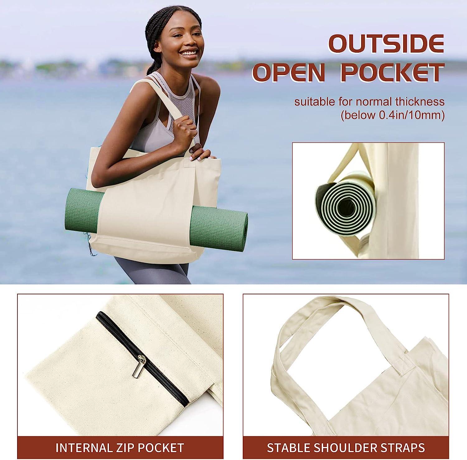 JoYnWell Yoga Bags w/ Bottle Holder and Pockets 