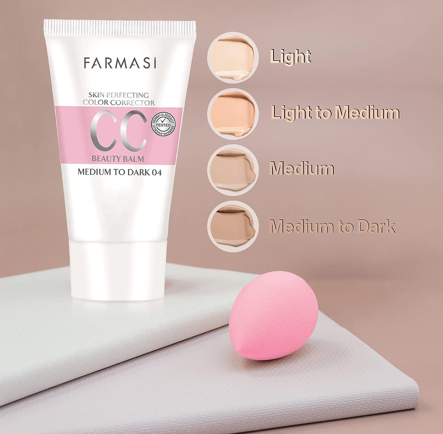 FARMASi CC Color Control Cream Natural and Flawless Finish