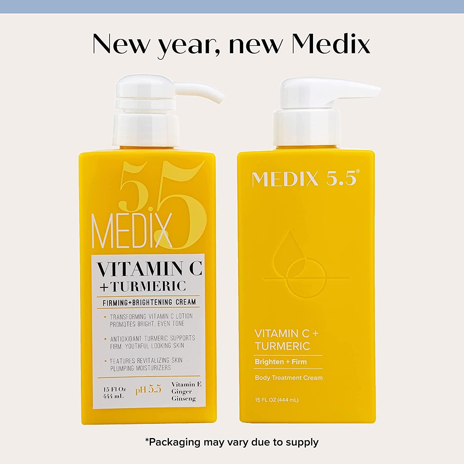 Medix 5.5 Vitamin C + Turmeric Firming + Brightening Cream 15 Fl Oz.