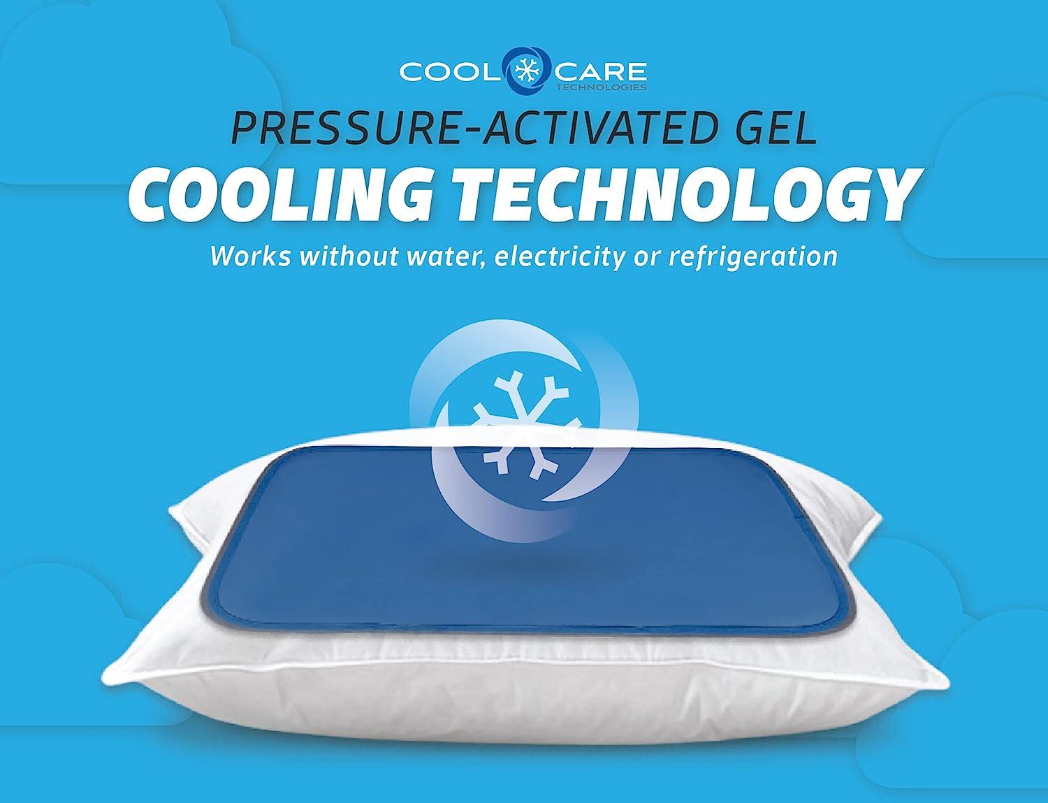 Self Cooling Pillow Pressure Activated Cooling Pad Kathy Ireland Health And  Wellness Pillow Cooling Pad Pressure