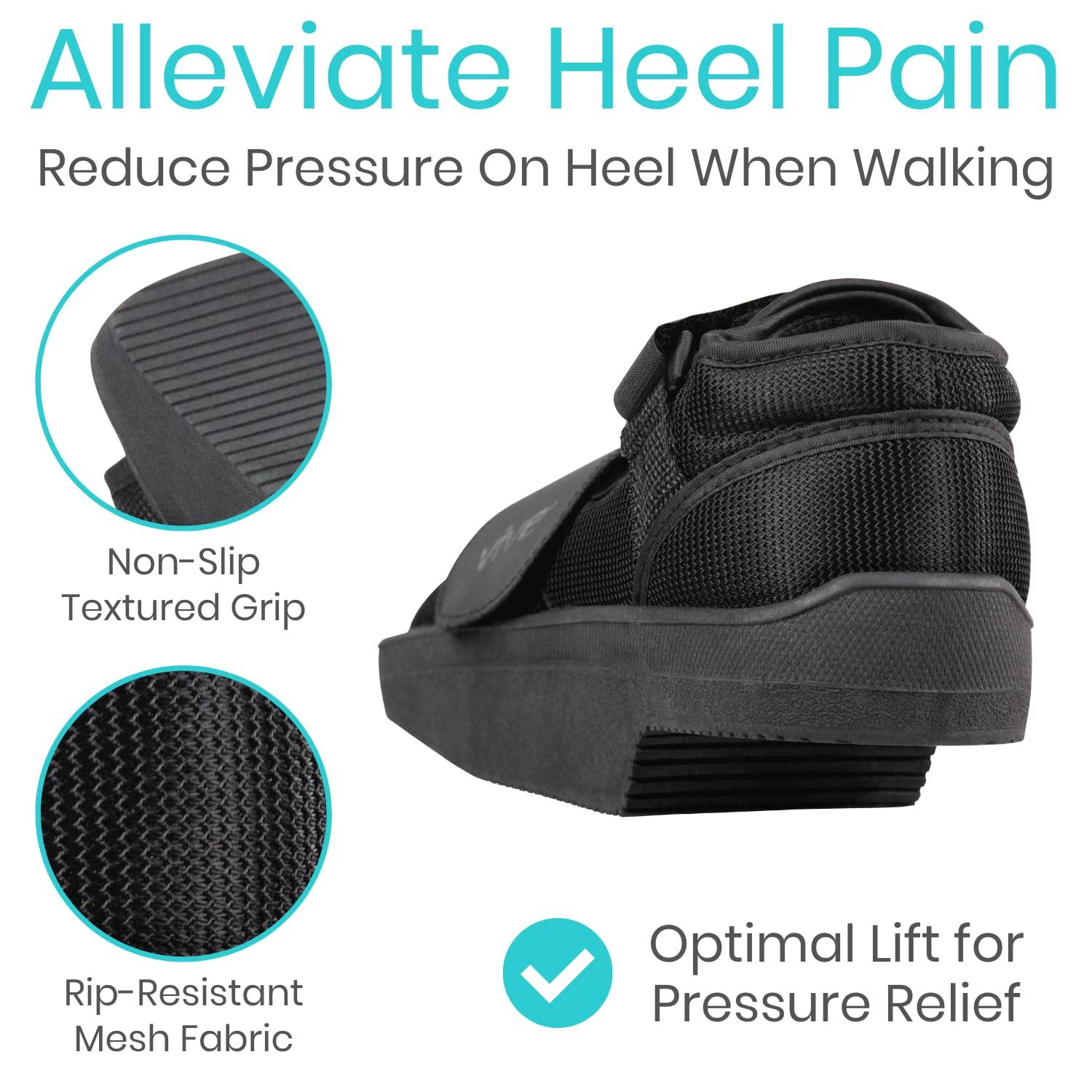 Vive Wedge PostOp Shoe Offloading Boot for Heel or Ankle Pain