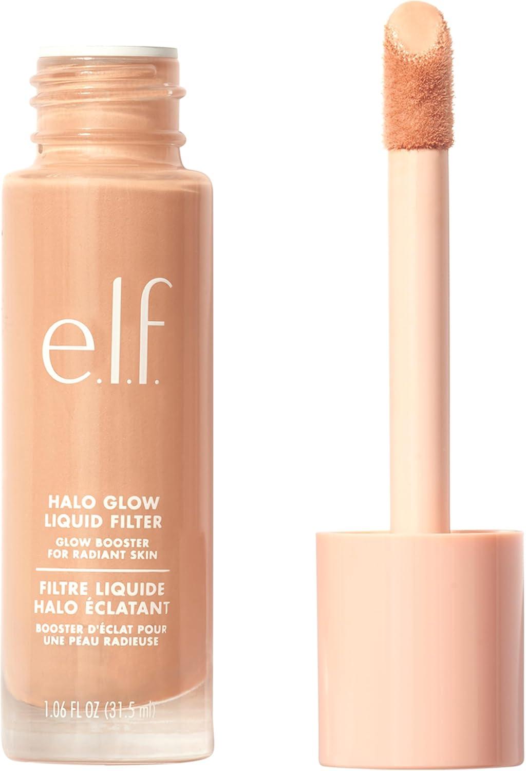 e.l.f. Halo Glow Liquid Filter Complexion Booster For A Glowing Soft-Focus  Look & Halo Glow Contour Beauty Wand Liquid Contour Wand For A Naturally  Sculpted Look 3 Light/Medium Filter+ Wand | Buy