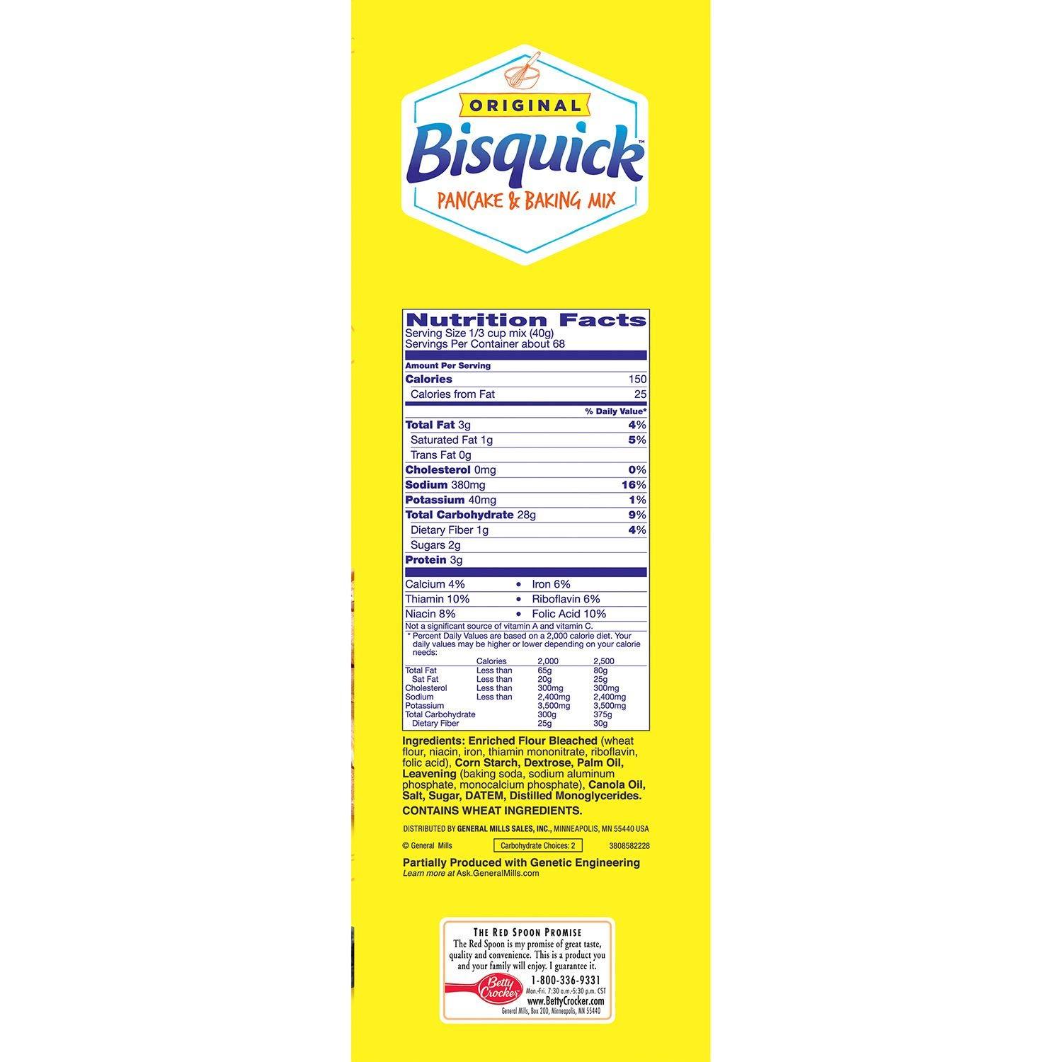 Bisquick Original Pancake and Baking Mix 96 oz. (Pack of 2)