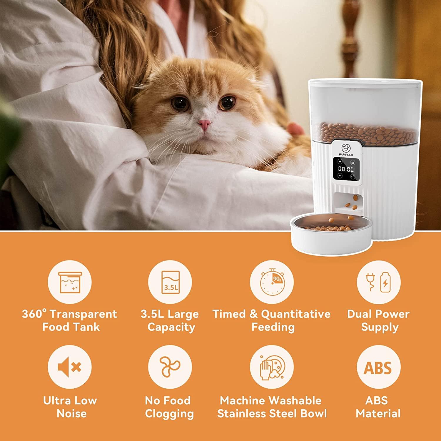 PAPIFEED Automatic Cat Feeder Cactus
