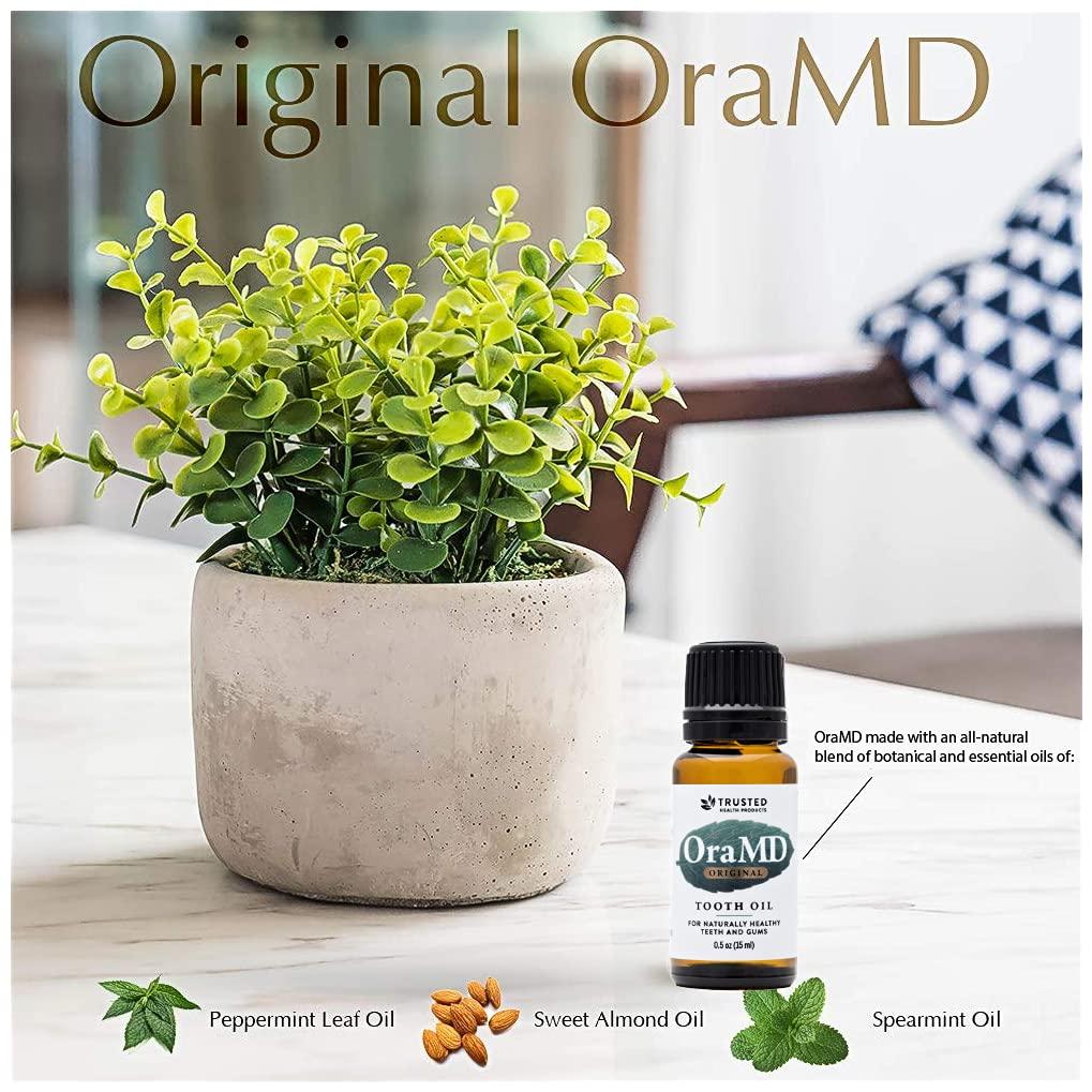 OraMD Original Tooth Oil (1) Natural Alternative for Toothpaste