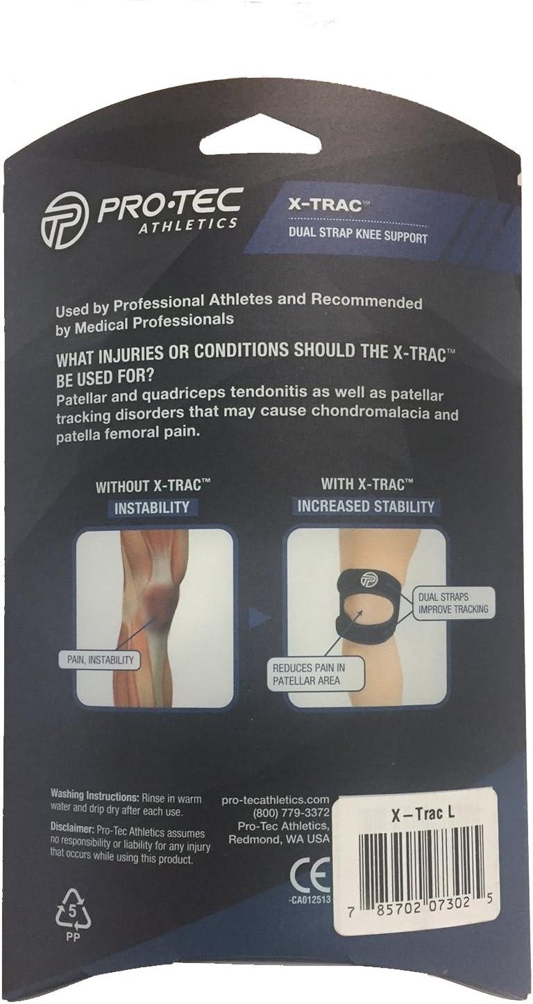 ProTec Athletics XTrac Knee Support Dual Strap Medium