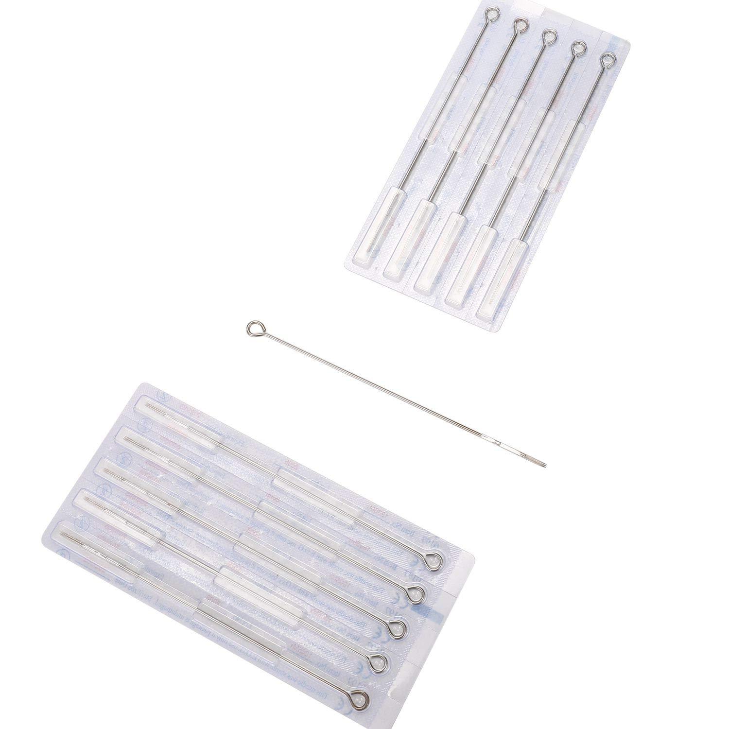 Needles 5RL,50pcs Disposable Sterilized Bugpin Needles Premium Quality