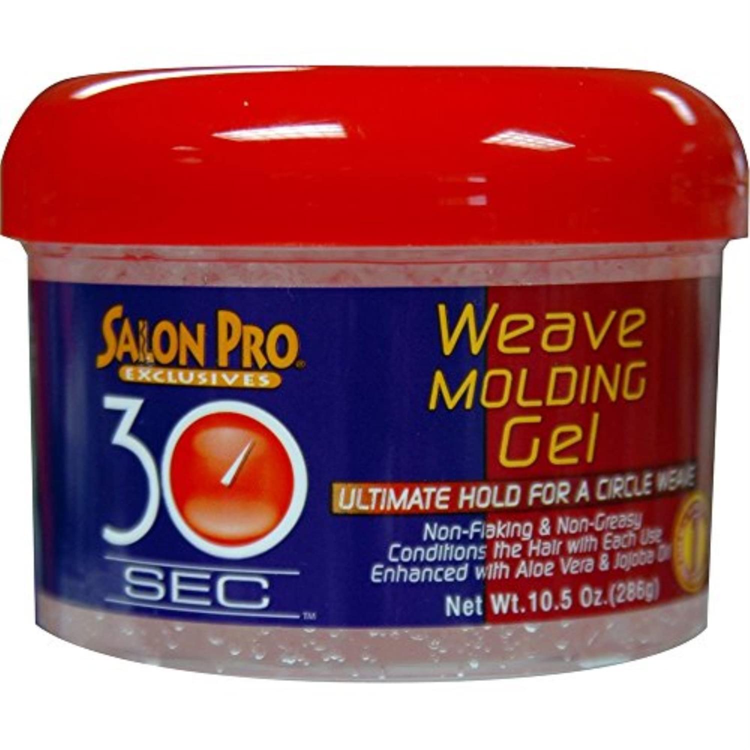 Salon Pro 30 Sec Weave Molding Gel Fast and Easy Styling Solution