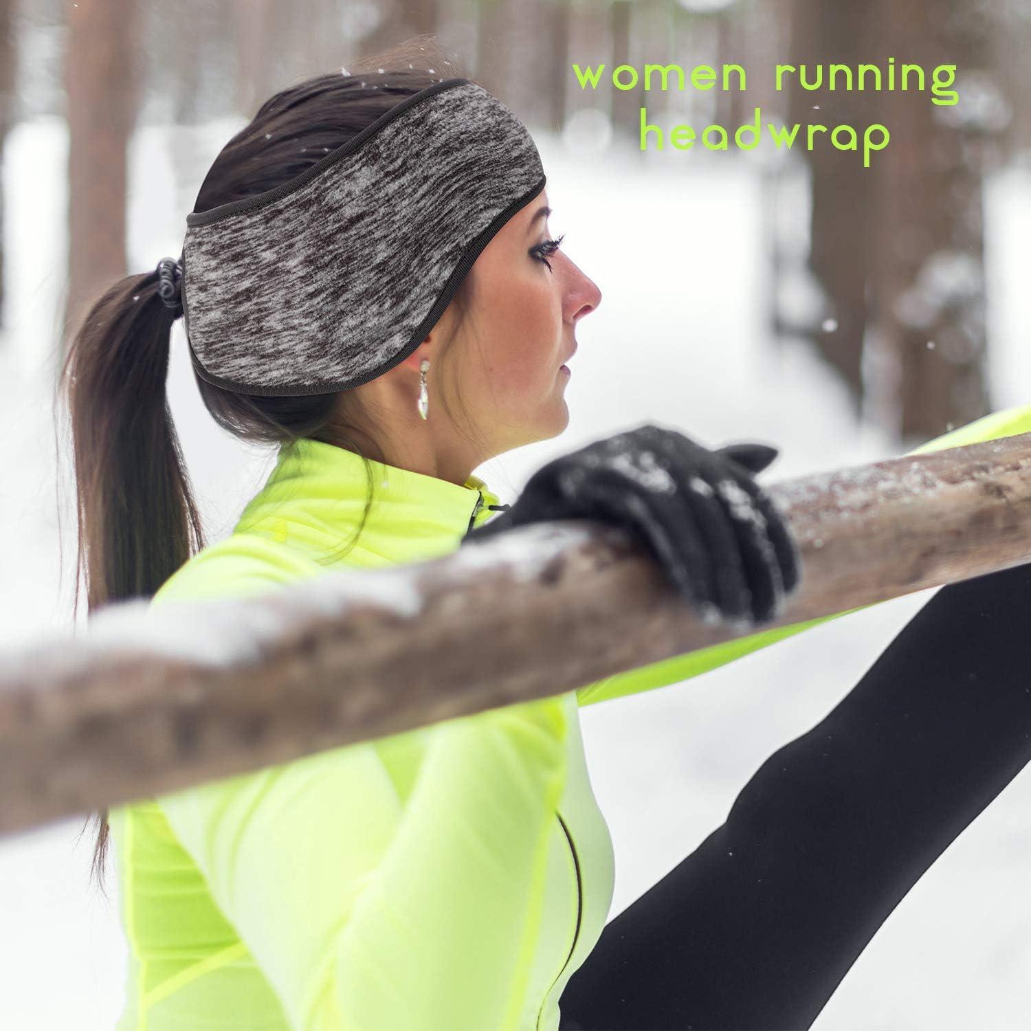 Winter Women's Ponytail Headband Ear Warmer Set Pack