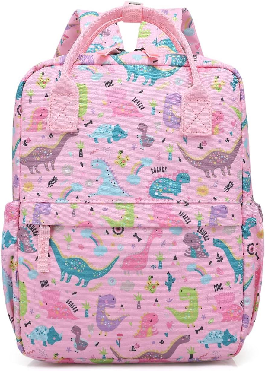 Nice Choice Cute Toddler Preschool Backpack Dinosaur Unicorn School Book  Bag for Girls, Boys, Kids, Kindergarten Nursery Travel Bag with Chest