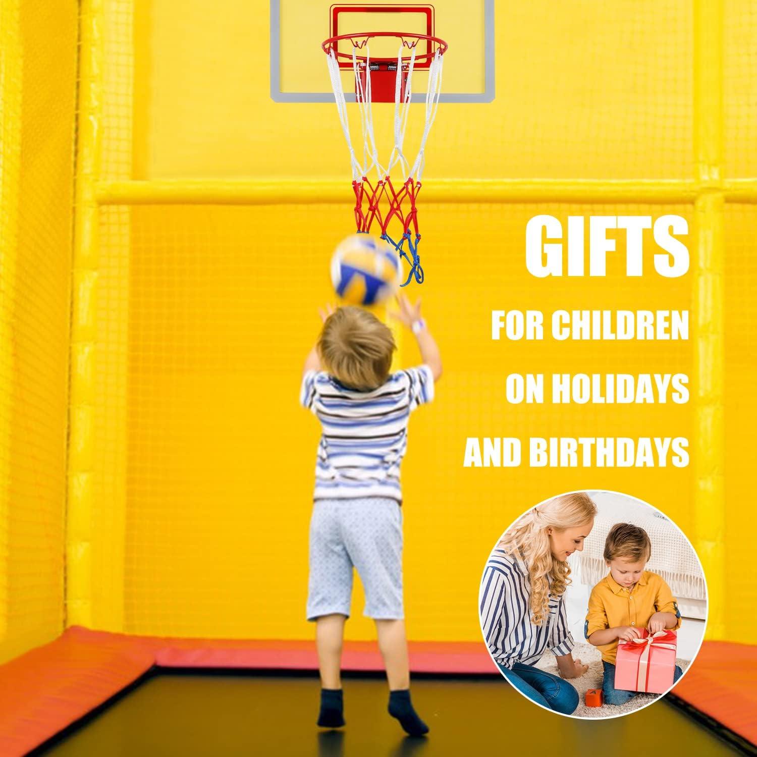 2 Pack 8 Loop Mini Basketball Net Replacement HeavyDuty Nylon Little