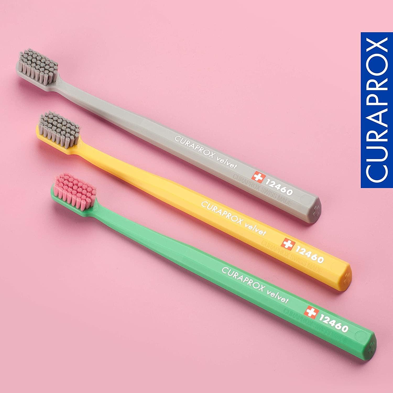 Curaprox CS 12460 Velvet Ultra Soft Toothbrush with CUREN Bristles