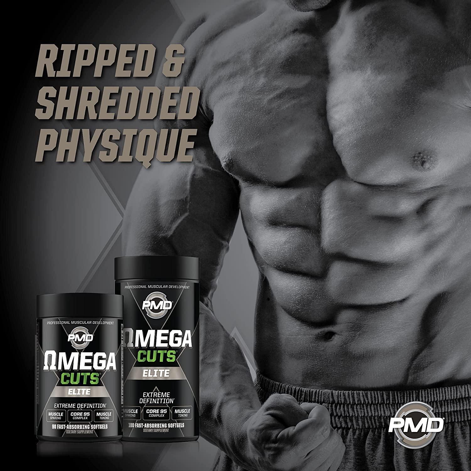 PMD Sports Omega Cuts Elite Fat LossMuscle Defining Formula Omega
