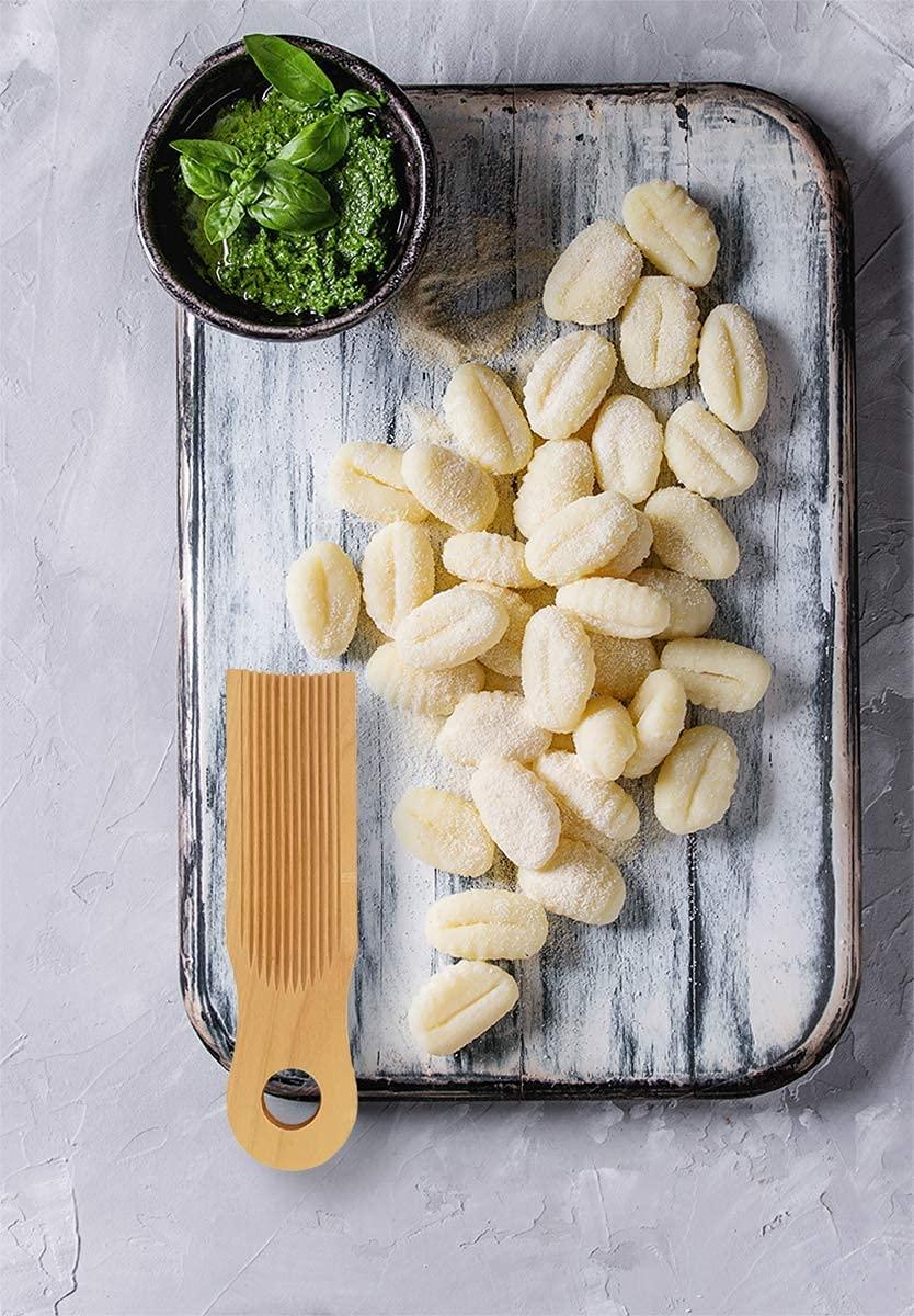 Rounded Gnocchi Board, Unique Curved Design for Handmaking Italian