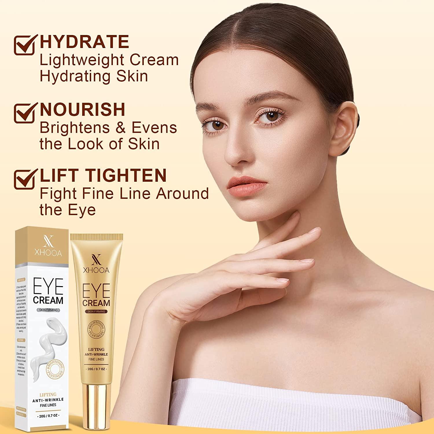CollagenRich Retinol Eye Cream for Dark Circles & Puffiness Visible