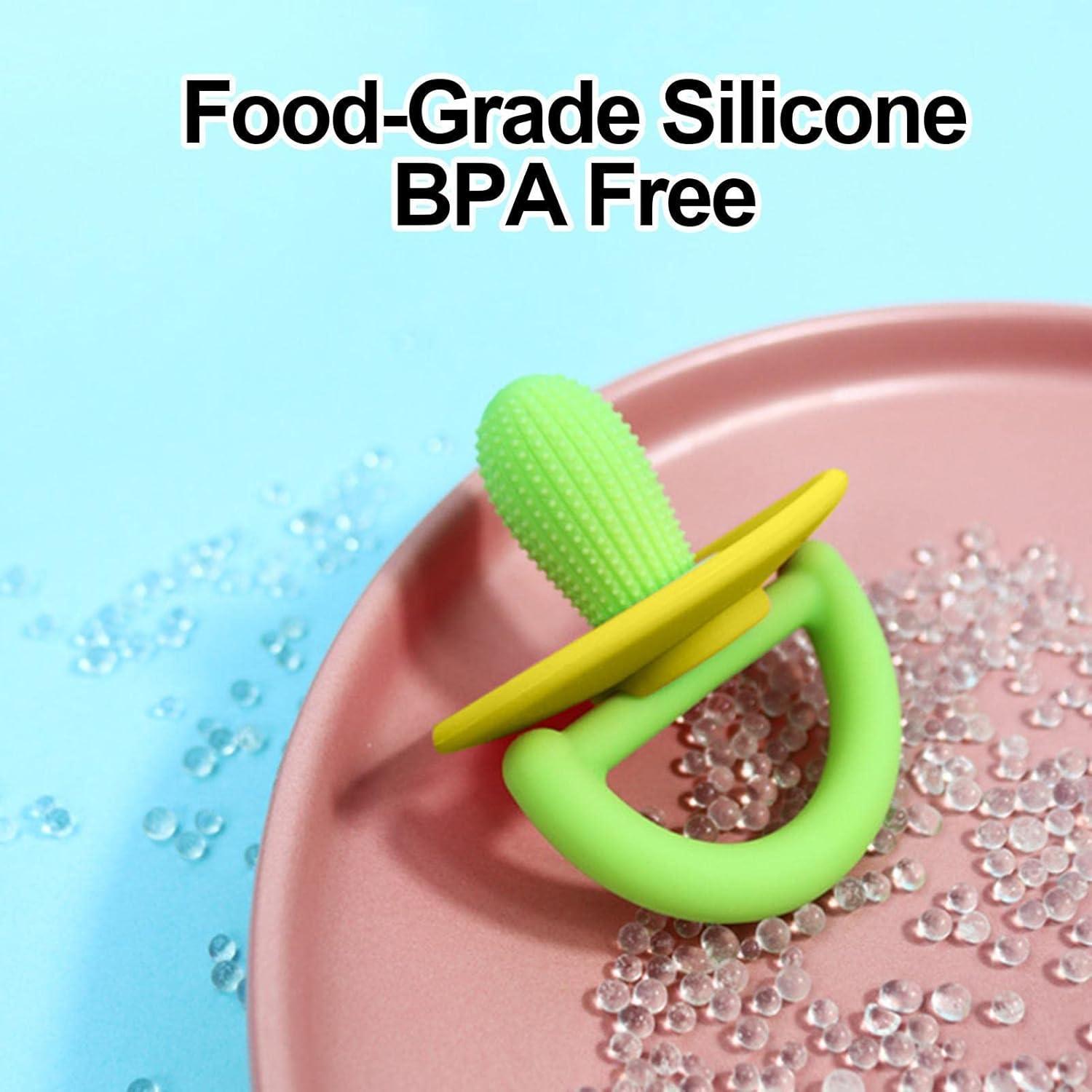 Baby Kielzeiten Bite Ring - Soft Silicone Anti-Stress Teether for Babies &  Toddlers - Cactus Design in Richolyn Gr n/Yellow | Buy Now with Express  International Delivery | GoSupps.com