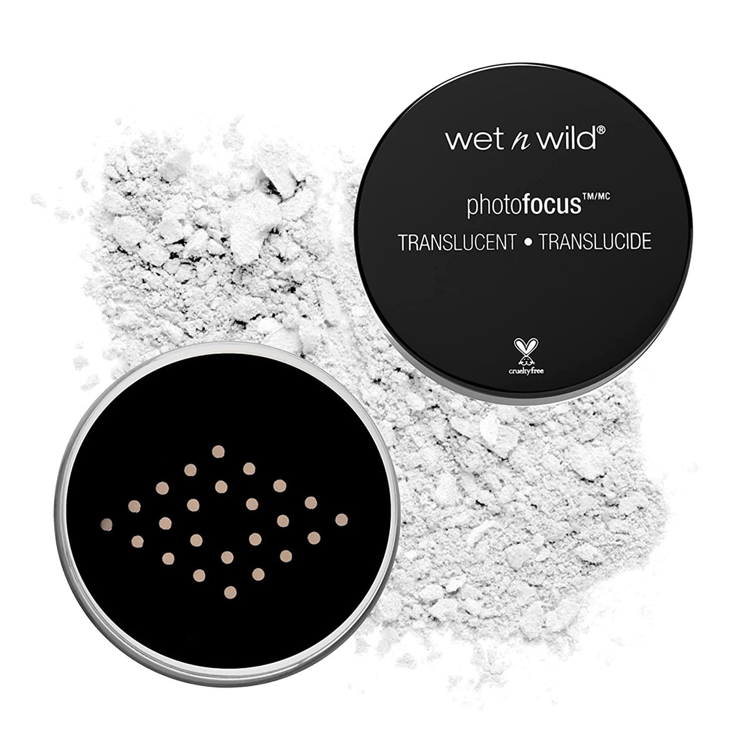 Wet n Wild Photo Focus Loose Setting Powder OffWhite Translucent NEW