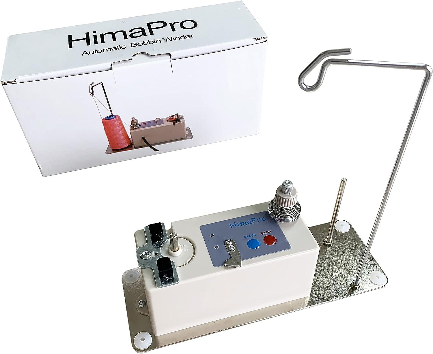 HimaPro Automatic Bobbin Winder for Sewing Machine Electrical Bobbin Winder  Electric Bobbin Winder - Adjustable Bobbin Slot - Fast and Efficient  Winding Experience